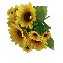 JH Factory China Manufacturer - Artificial Sunflower Small Sunflowers for Wedding Flowers