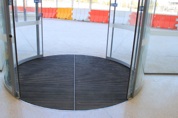 wholesales aluminum base easy install 3M carpet entrance mats for business