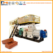 Ibrick China exporter fly ash clay brick making Machine with brick tunnel kiln project design