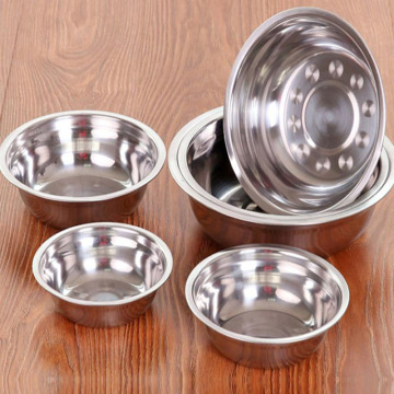Thick Stainless Steel Deep Soup Basin