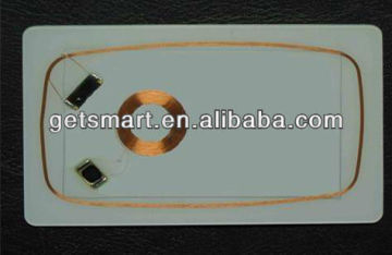 Dual Frequency Combi RFID Card 125khz EM and 13.56mhz two IC chip combined in One Card