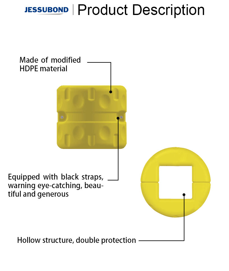 China Plastic Column Protector Guard For Storage Rack System/