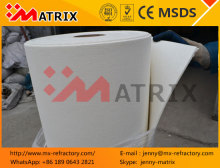 Fiber Paper 1260C Ceramic Fiber Paper High Temperature Ceramics