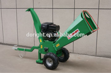 robust petrol power wood chipper