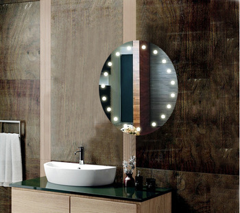 Digital display led defogger bathroom mirror