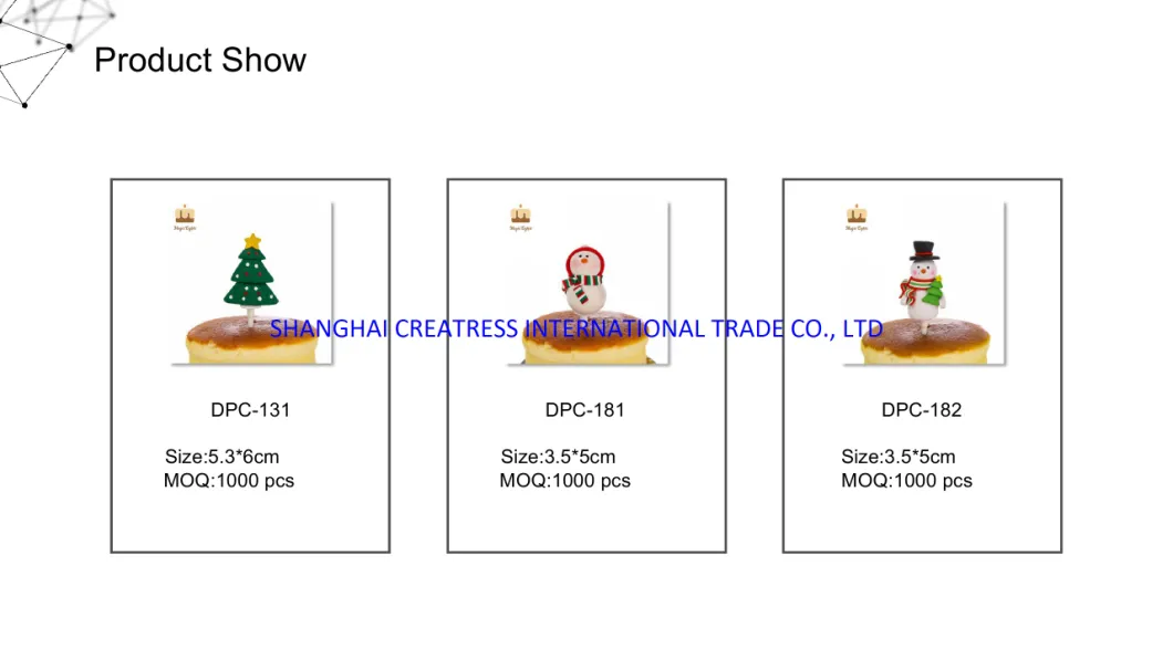 Latest Market Trend Handmade Polymer Clay Christmas Tree Decorations for Sale