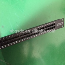 UTP STP Patch Panel With High Quality Cat3 50Port Patch Panel