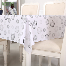 Christmas hign quality printed pvc table cover table cloth logo