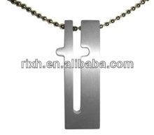 nickfree titanium necklace,jewelry,titanium pendant