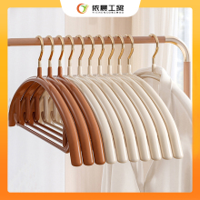 plastic coated half - round hanger