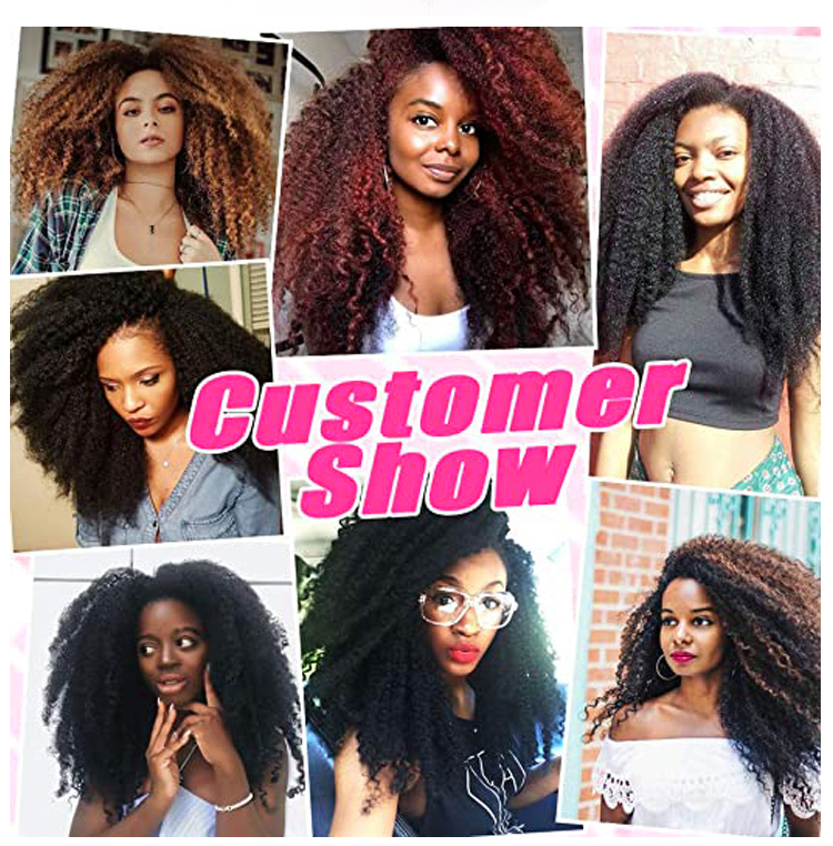 Wholesale 18 Inch 60g Synthetic Fiber Marley Braid Afro Kinky Braid Hair Afro Kinky Twist Hair Marley Hair Braid