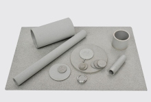 Sintered Metal Powder Component Metallic Film 316L