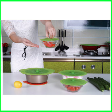 Factory Price Silicone Lily Seal Lid Set