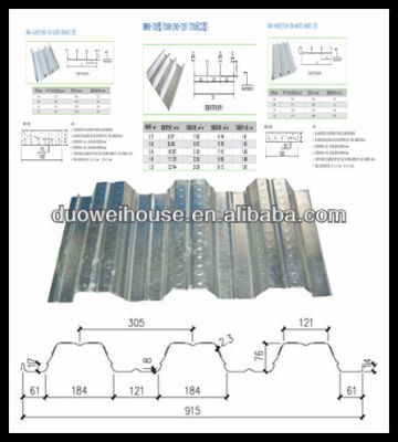 composite floor steel decking sheet
