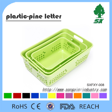 Plastic Storage Baskets and Drainer Organizer,Food Storage Basket,Classic Multiuse Basket