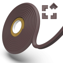 SIKYBABY Stripe NBR Rubber Plastic Glass Table Corner Edge Foot Protector Guard