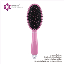 Raffini New Patterned China Supplier Plastic with Concealed Comb Oval hair brush