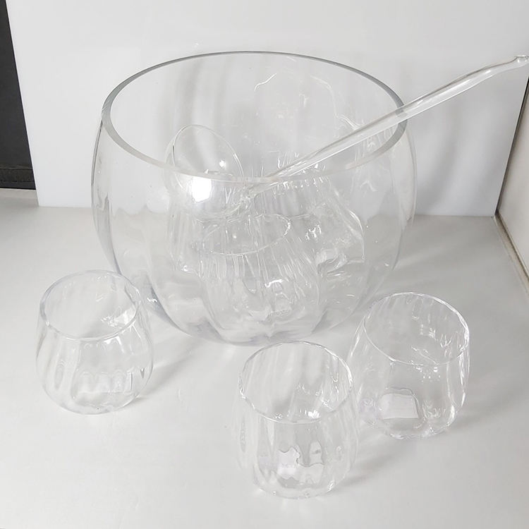 glass punch set