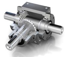 stainless steel precision bevel gearbox for automotives