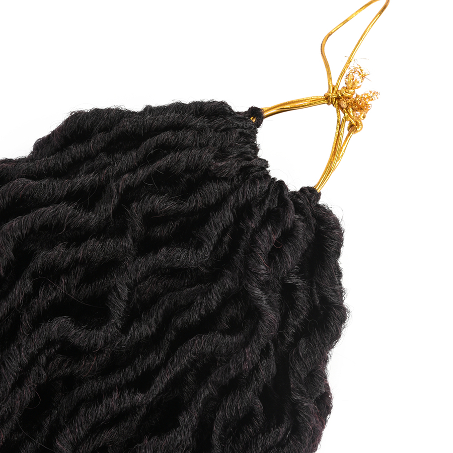 Wholesale Crochet Braiding 100% Synthetic Hair Goddess Ombre Color Faux Locs Extension