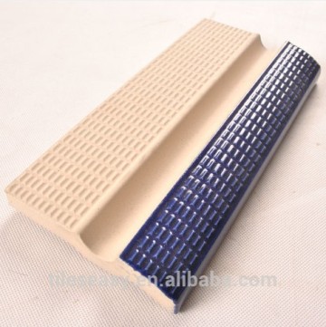 china factory swimming pool finger grip coping tile