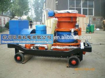 HSP-5/ HSP-7/HSP-9 series wheeled wet-mix concrete shotcrete machine