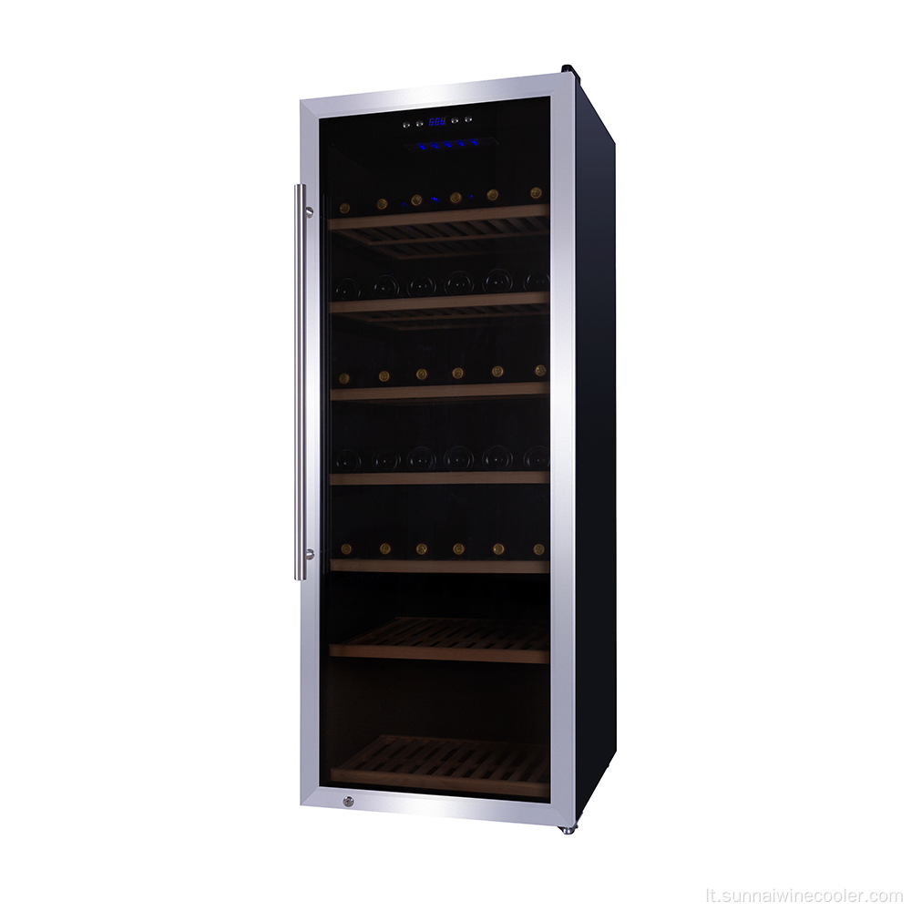 Prabangaus restorano vyno rūsio rėmo vyno aušintuvo šaldytuvas