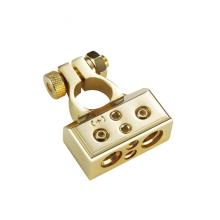 High Quality Brass Battery Terminal Connectors for Car, Marine, and Audio Applications