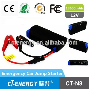 car battery jump starter/Auto jump starter power bank car jump starter CT-N8 13600MAH