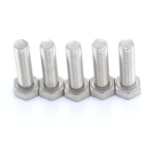 metric DIN933 metric hex bolts