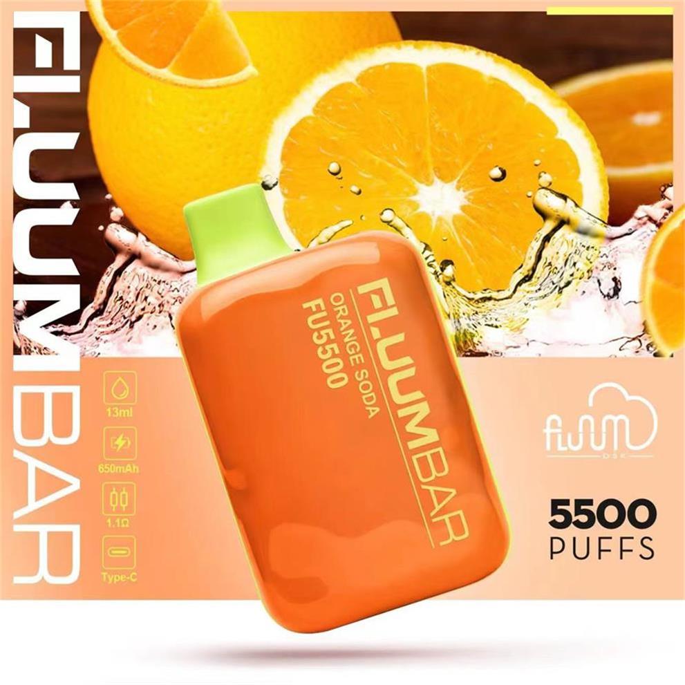 Fluum Bar 5500 Puffs caneta vape descartável