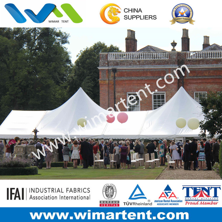 High Peak Party Tent with Clear Gable End in Australia (WM-HPT)