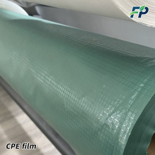 CPE grid printed plastic film