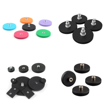 custom strong magnetic rubber neodymium magnets
