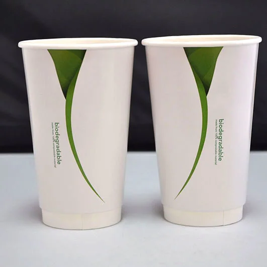 Custom Biodegradable Disposable Paper Cup for Hot Drink