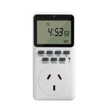 Big LCD Design Internal Automatic Control Digital Timer Socket: Advanced Home Electronics Control Solution