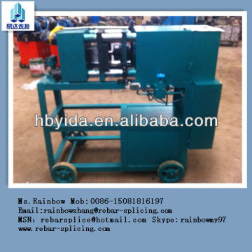 steel upset forging machine rebar parallel thread machine appling with upset forging parallel thread coupler