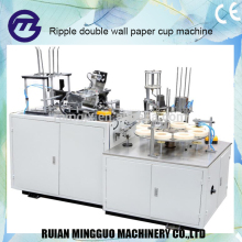 Cheap automatic double layer paper cup sleeve machine