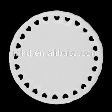 Meikeda 3" Round Doliy heart sublimation ornaments