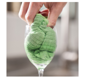 Microfiber High Quality 4p Grid Kitchen Clean Cloth