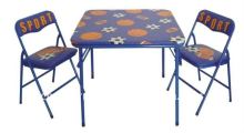 printed child table set