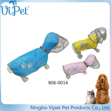 china largest manufacturer design lovely dog rain jacket