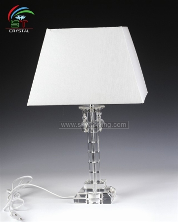 crystal chandelier table lamp