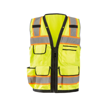 Multiple Sizes Yellow Work Safety Road Reflective Vest