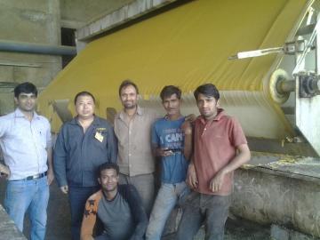 Slurry Dewatering Rotary Drum Vacuum Filter