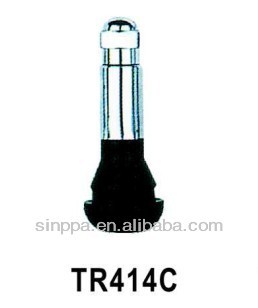 TR414C Tubeless Snap-in Tire Valve(Chrome Material)