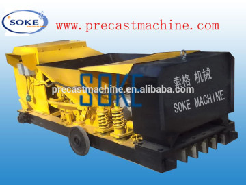 prestressed concrete hollow slab extruder machine