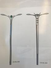 Spinning Courtyard Lamp Pole