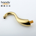 Gold European style Concealed Bathroom Faucet