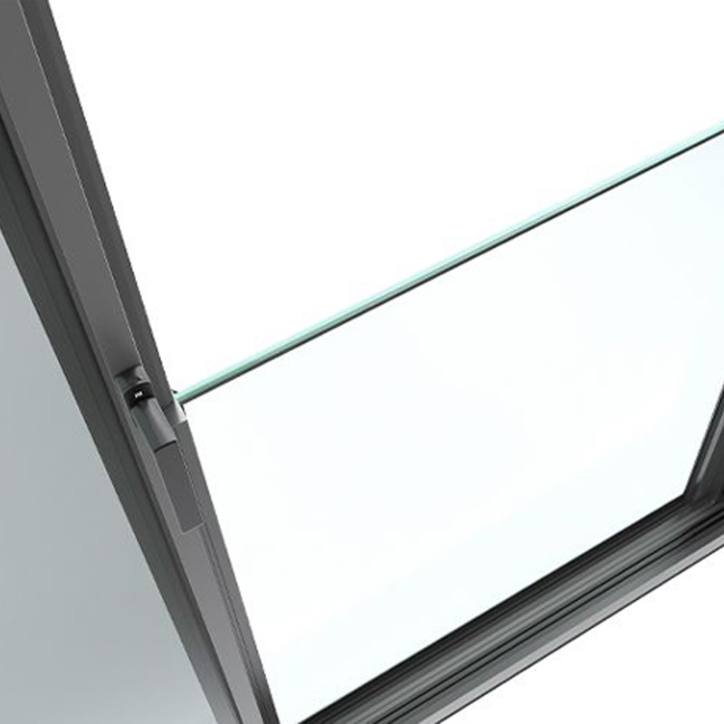Coin en verre sans cadre